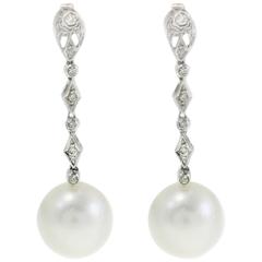 Luise Diamond Pearl Earrings 'OR616T'