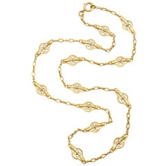 French Belle Epoque Gold Chain