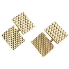 Vintage Cartier Gold Cufflinks