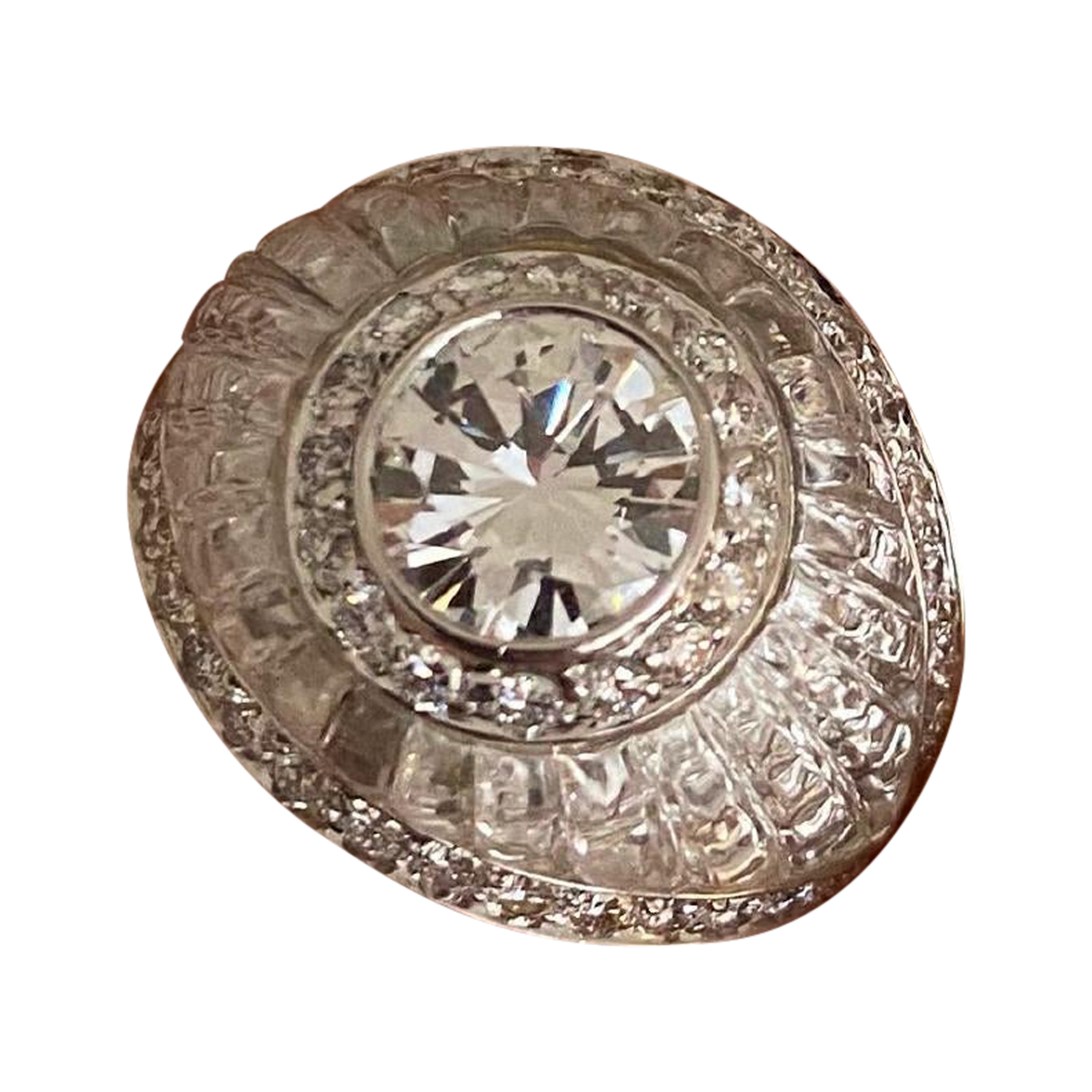 SCAVIA TRASPARENZA Diamant-Pavé-Ring mit Diamanten im Angebot 2