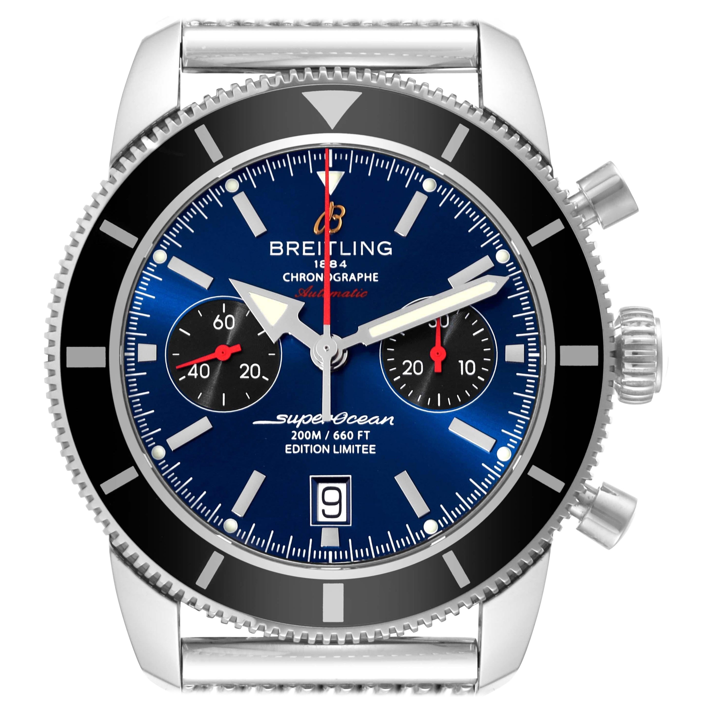 Breitling SuperOcean Heritage 125 Anniversary Limited Edition Steel Mens Watch