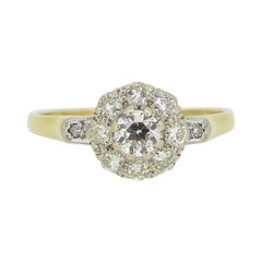 Used Diamond Daisy Cluster Ring
