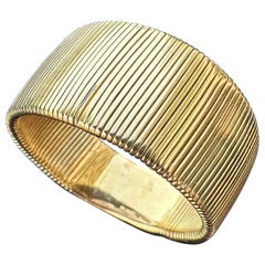 Gelbgold Band Ring