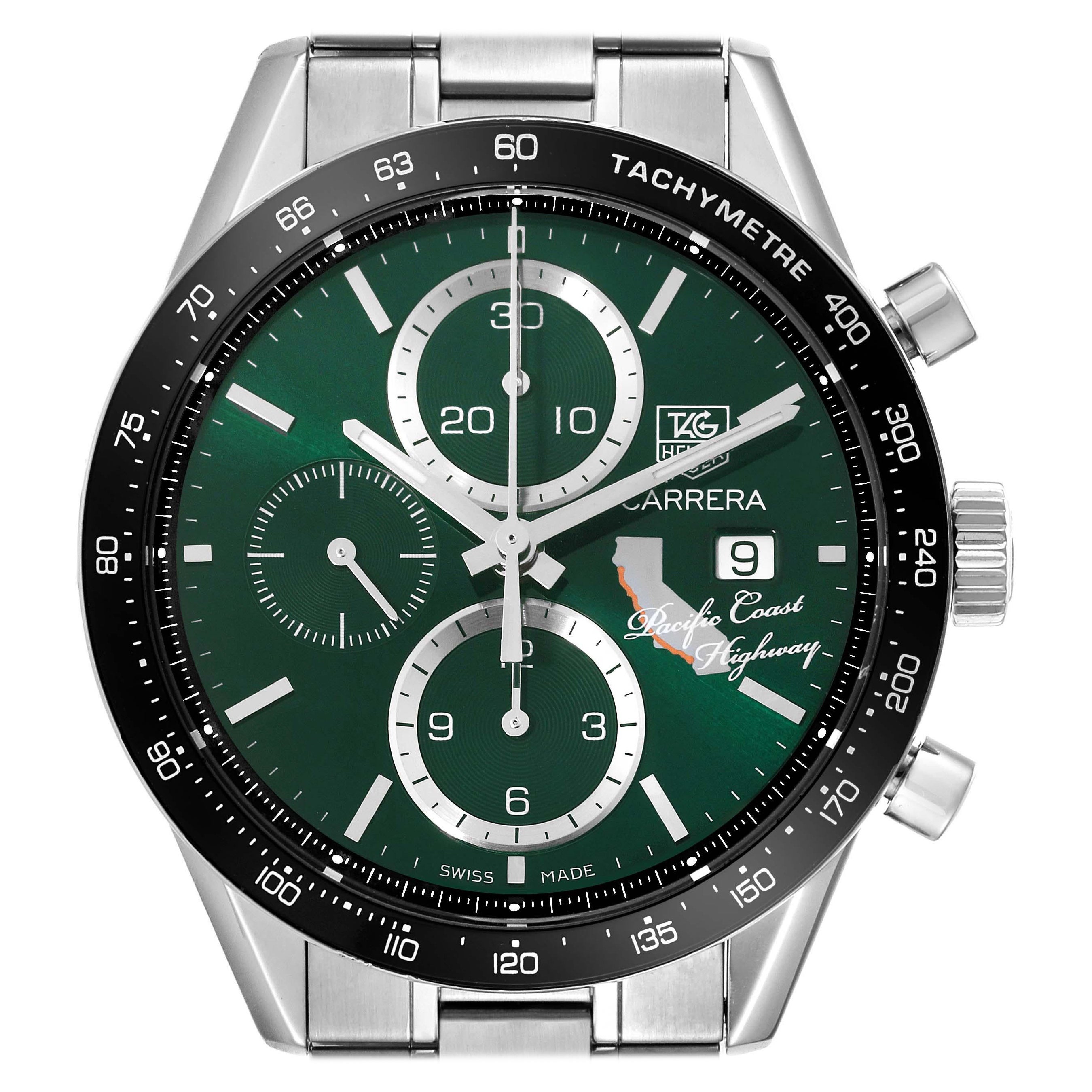 Tag Heuer Carrera Pacific Coast Highway Limited Edition Steel Mens Watch