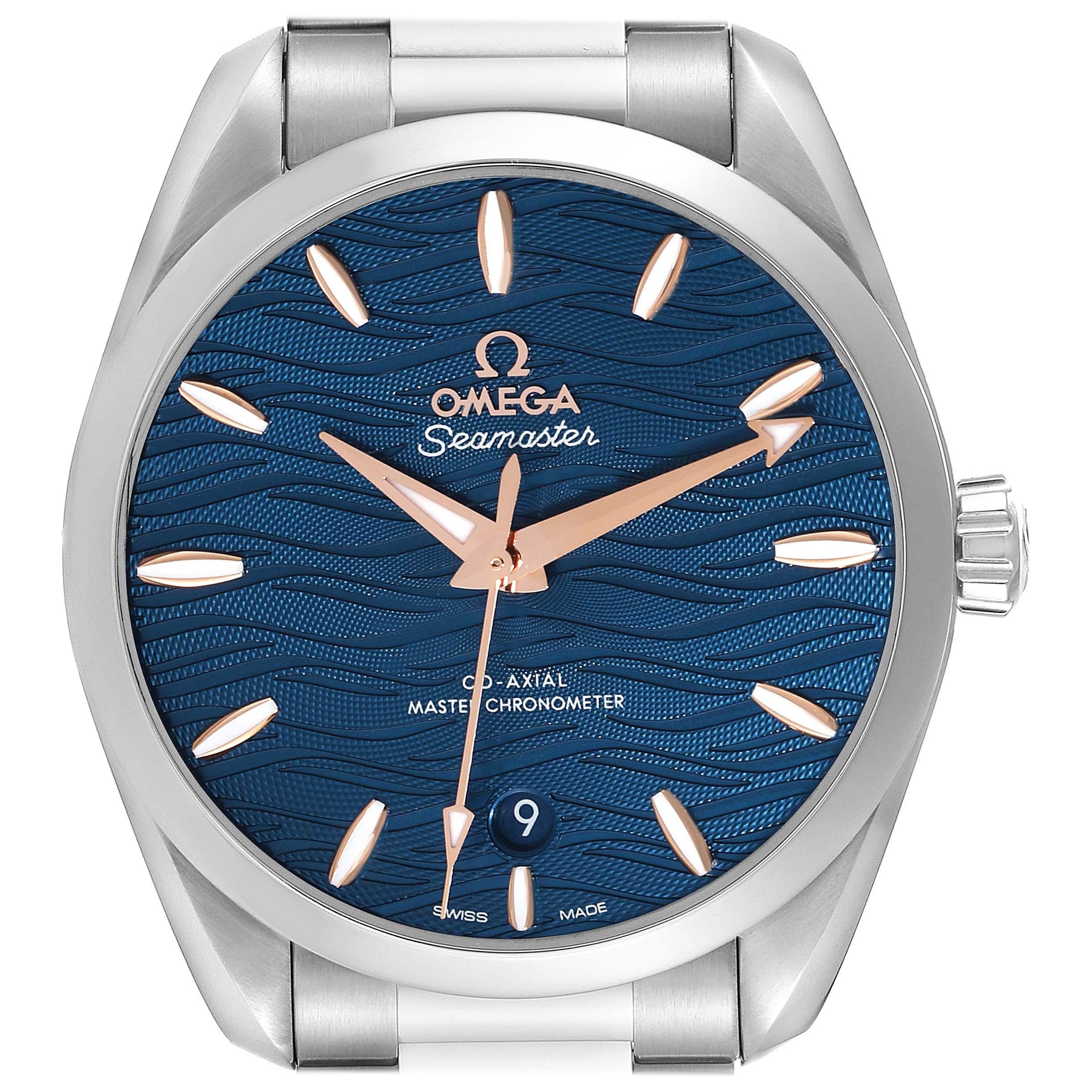 Omega Seamaster Aqua Terra Stahl-Herrenuhr 220.10.38.20.03.002 Boxkarte