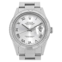 Rolex Datejust Thunderbird 16264 Gray Rome Dial Oyster Bracelet U No. Used pour hommes