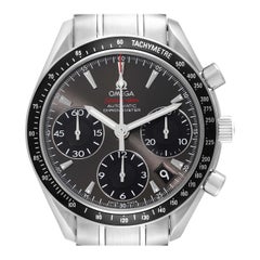 Omega Speedmaster Date Grey Dial Mens Watch 323.30.40.40.06.001 Box Card