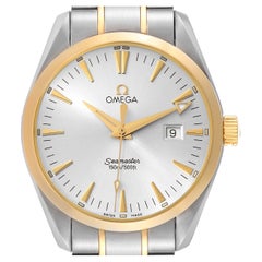 Omega Seamaster Aqua Terra 150M Steel Yellow Gold Mens Watch 2317.30.00 Card
