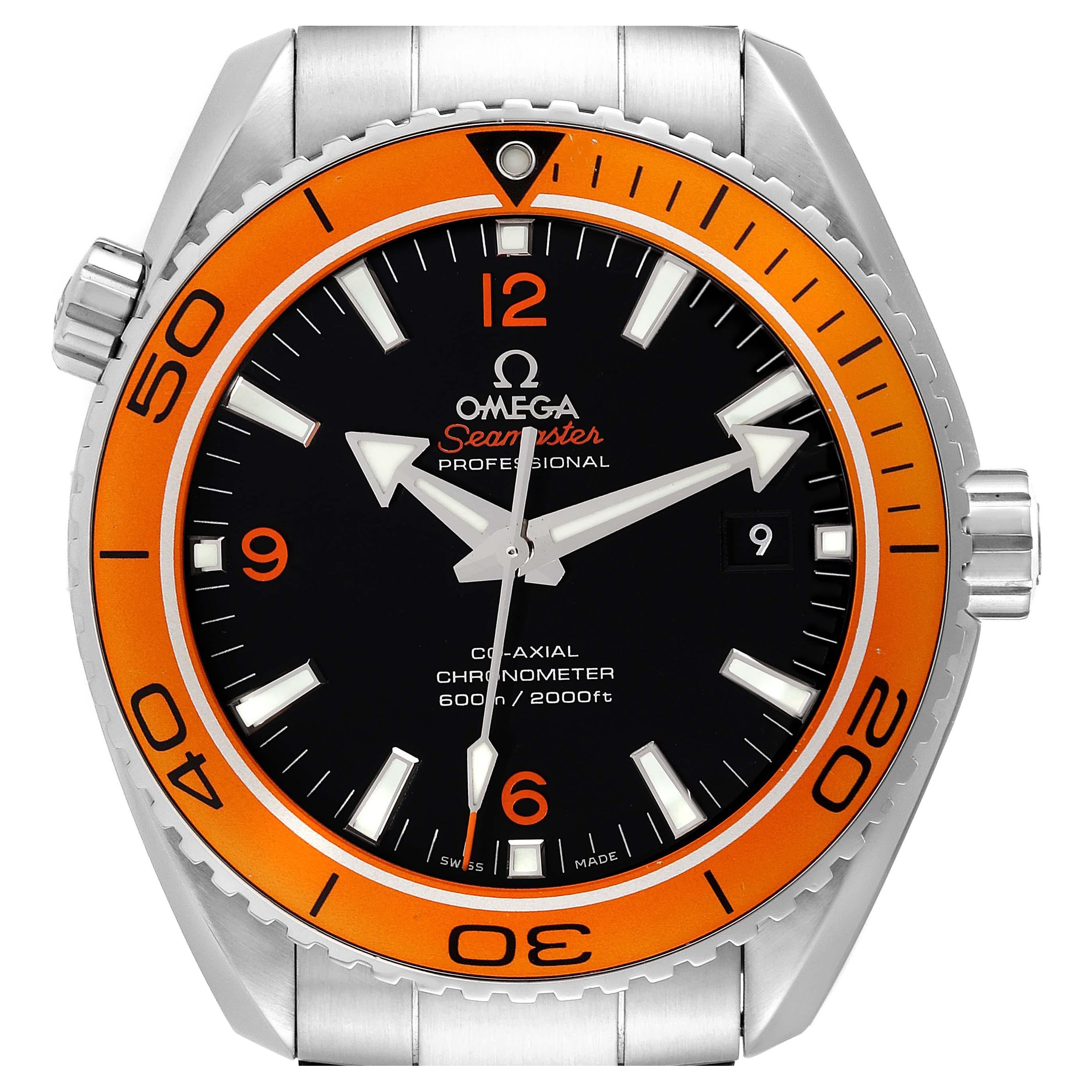 Omega Seamaster Planet Ocean Steel Mens Watch 232.30.42.21.01.002 For Sale