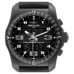 Breitling Cockpit B50 Night Mission PVD Titanium Mens Watch VB5010 Box Card