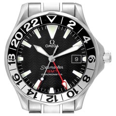 Used Omega Seamaster GMT 50th Anniversary Steel Mens Watch 2234.50.00 Card