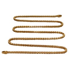 Vintage 22ct Gold 20.75" Chain 13.35 grams 