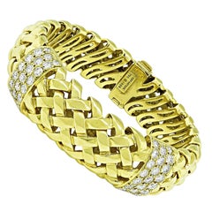 Tiffany & Co 5.00ct Diamond Gold Bracelet
