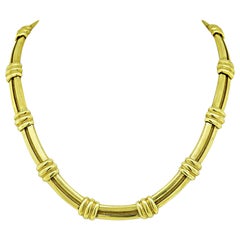 Tiffany & Co Yellow Gold Necklace