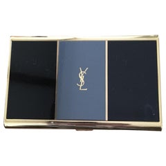 "YSL" Yves Saint Laurent Vergoldetes Retro-Zigarettenetui