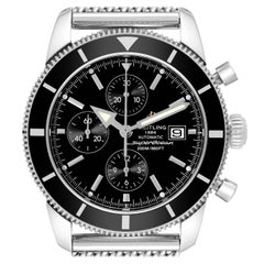 Breitling SuperOcean Heritage Chrono 46 Steel Mens Watch A13320 Box Papers