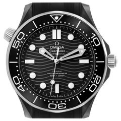 Omega Seamaster Diver Ceramic Titanium Mens Watch 210.92.44.20.01.001 Box Card