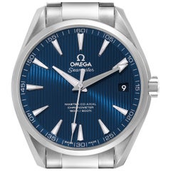 Omega Seamaster Aqua Terra Steel Mens Watch 231.10.42.21.03.003 Box Card