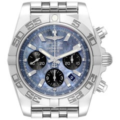 Breitling Chronomat 01 Mother of Pearl Steel Limited Edition Mens Watch