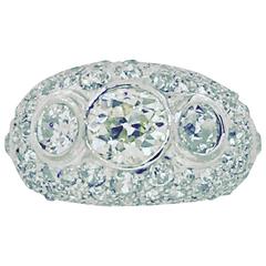 1930s CHERUBINE Diamond, and Gold Ring 1930s CHERUBINE Diamond, and Gold Ring