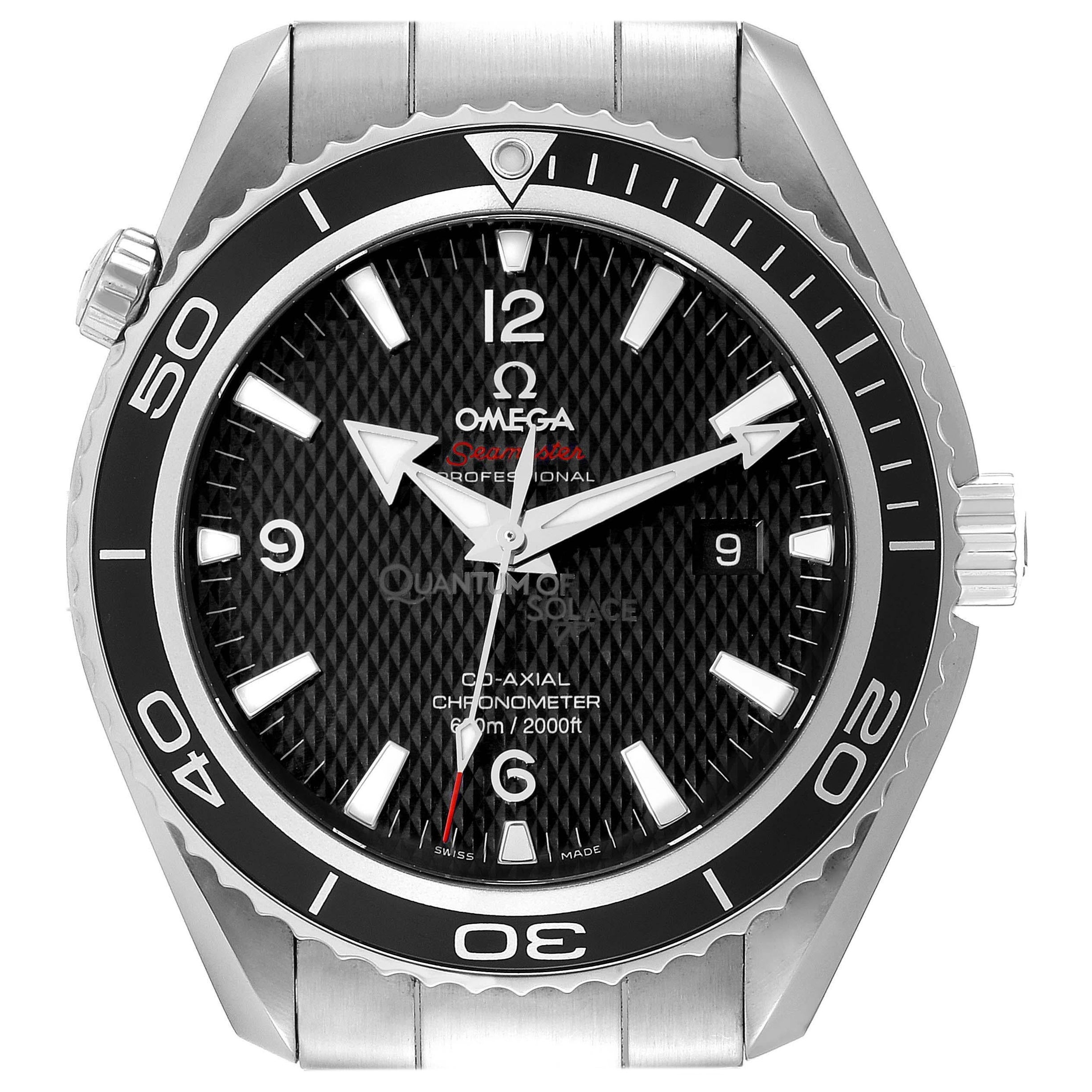 Omega Planet Ocean Quantum Solace Limited Edition Steel Mens Watch