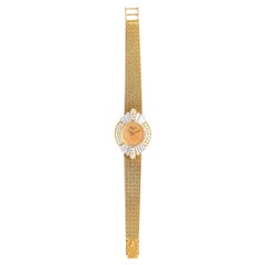 Chopard Montre-bracelet en or jaune 18 carats et diamants