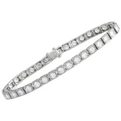 Platinum 6.0ct Diamond Bracelet MF23-012224