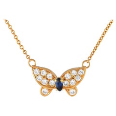 Van Cleef & Arpels 18K White Gold 2.37ct Diamond Flower Lace Pendant Necklace
