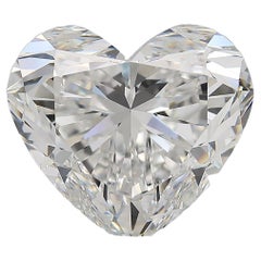 GIA Certified 4 Carat Heart Cut Shape Diamond E COLOR FLAWLESS Clarity Necklace