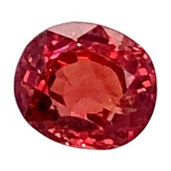 2.10 Carat Oval Shape Natural Red Spinel Loose Gemstone