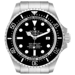 Used Rolex Seadweller Deepsea Ceramic Bezel Mens Watch 116660 Box Card