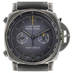 Panerai Luminor Chrono Navy Seals Limited Edition Steel Watch PAM01409 Unworn