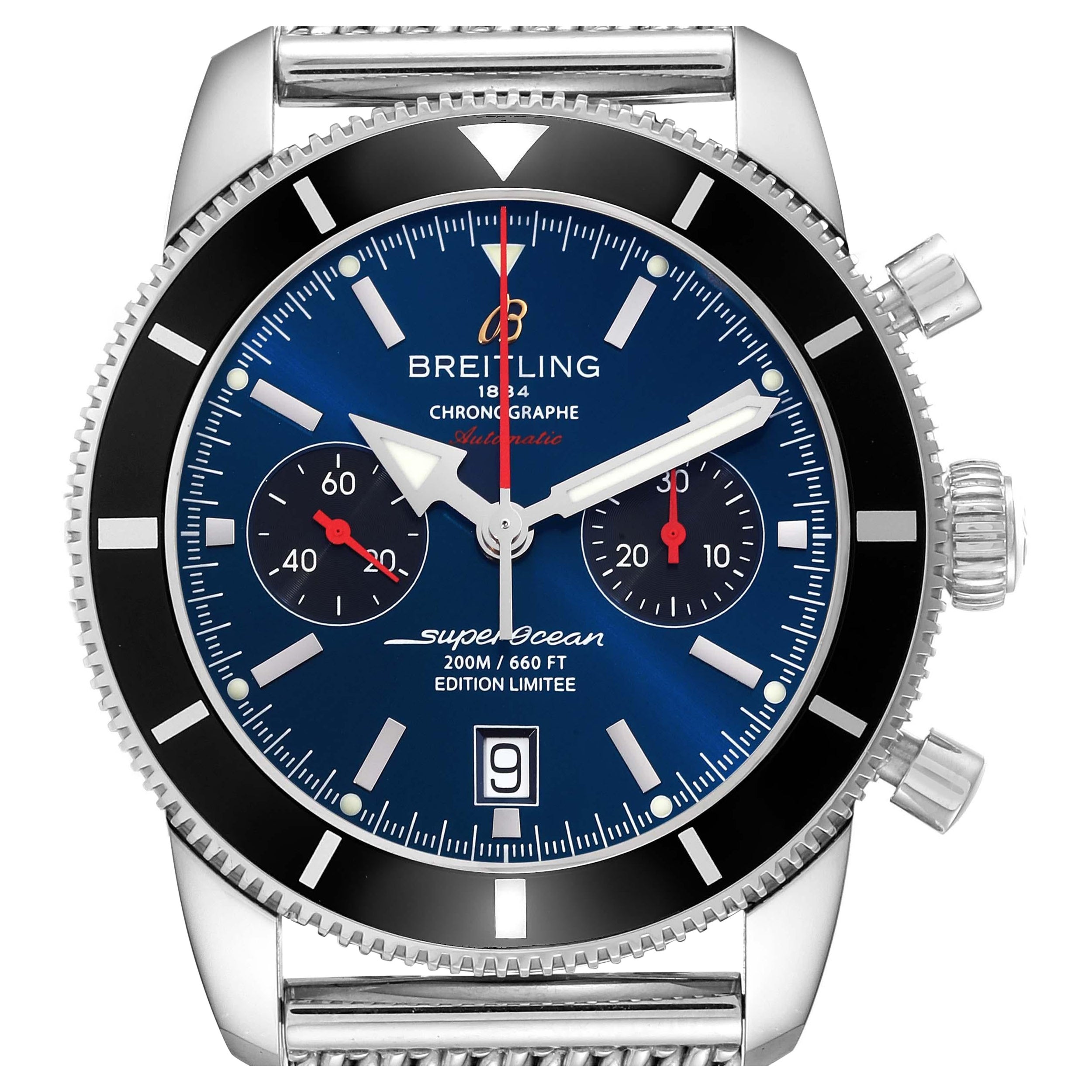 Breitling SuperOcean Heritage 125 Anniversary Limited Edition Steel Mens Watch