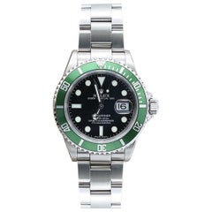 Rolex Submariner Date 16610LV Kermit - Steel, Green Bezel - Luxury Watch