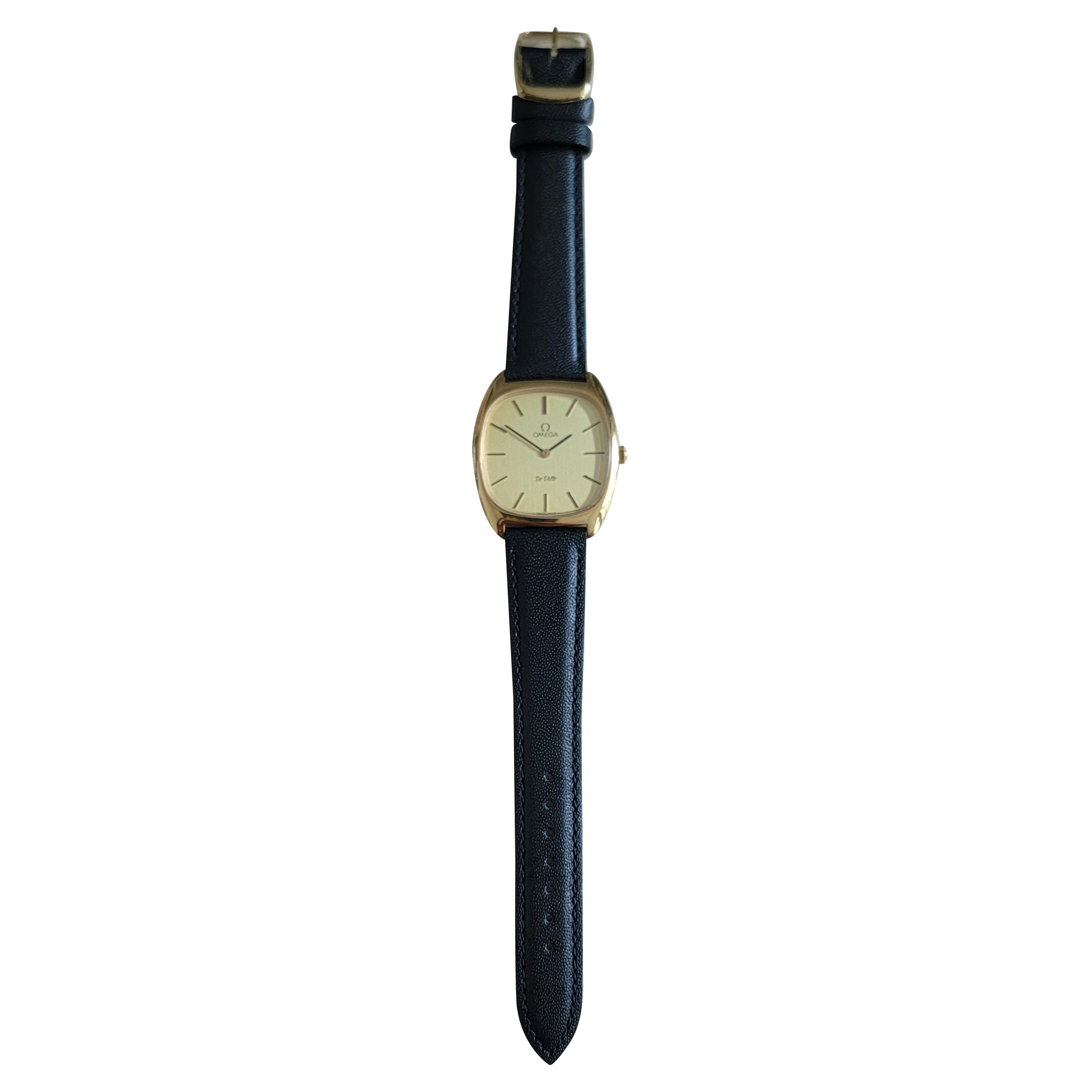 Antike Uhr Omega De Ville Automatik-Uhr mit Handaufzug, um 1977 im Angebot