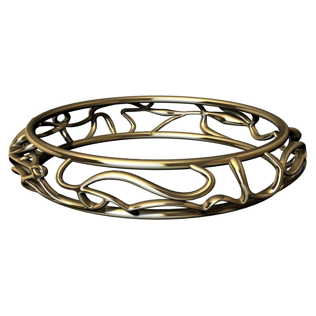 Armband Ozeanen aus 18 Karat Gelbgold