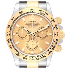 Rolex Cosmograph Daytona Champagne Dial Steel Yellow Gold Mens Watch 116503