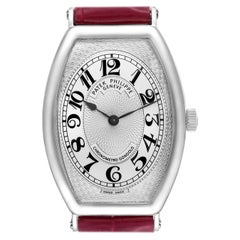 Patek Philippe Gondolo Silver Dial Platinum Mens Watch 5098