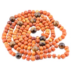 Rare 76.1 Grams Of Fine Butterscotch Amber Necklace Or Prayer Beads
