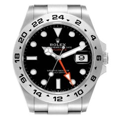 Rolex Explorer II 42mm Black Dial Steel Mens Watch 226570 Unworn