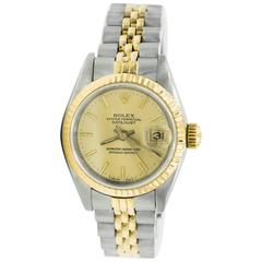 1980s Ladies Rolex Datejust Two Tone with Jubilee Bracelet
