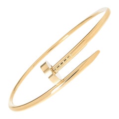 Cartier Juste Un Clou Yellow Gold Nail Bracelet