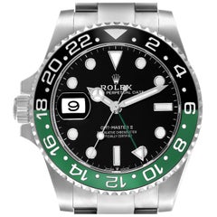 Rolex GMT Master II Sprite Bezel Oyster Steel Mens Watch 126720 Unworn