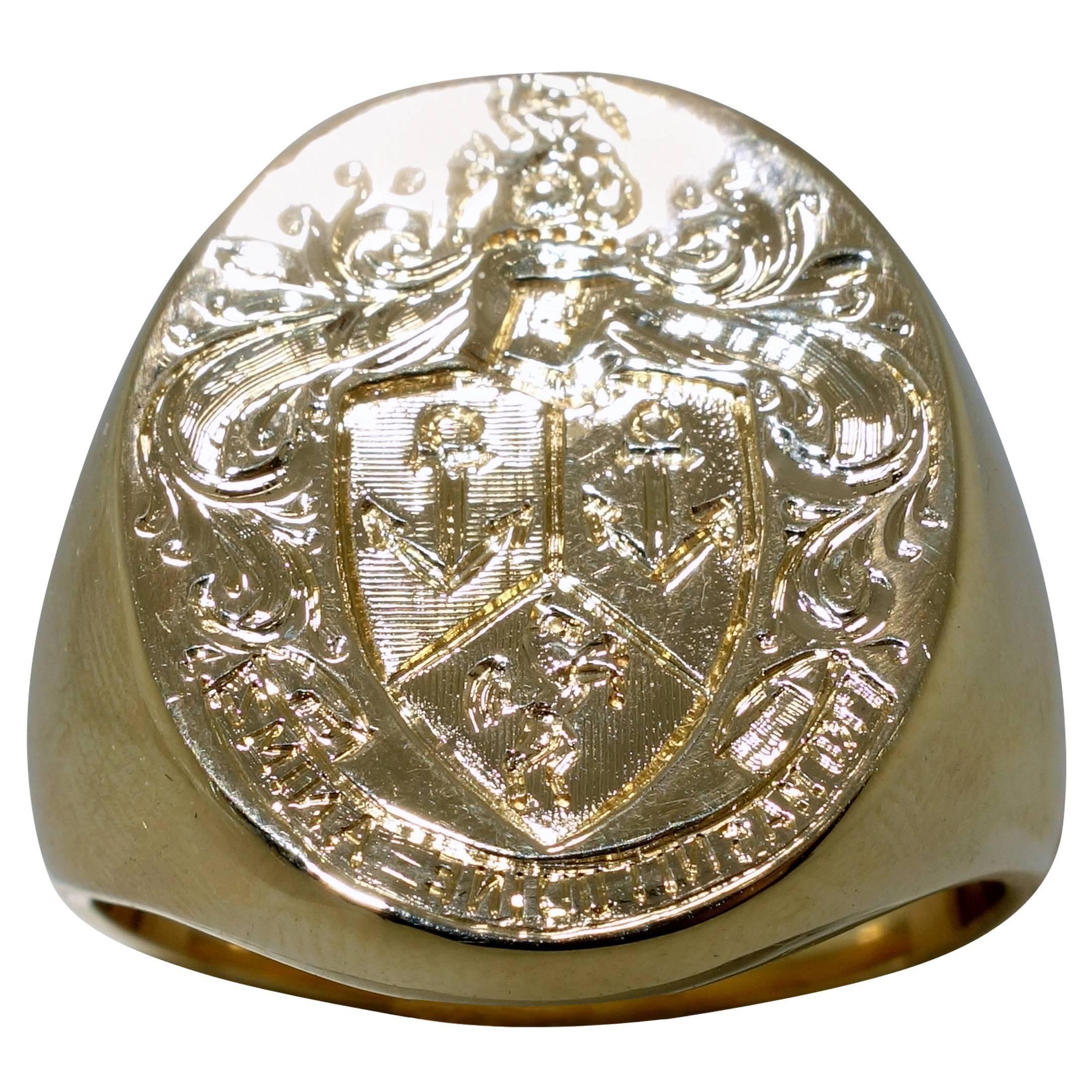 Coat of Arms Signet Ring