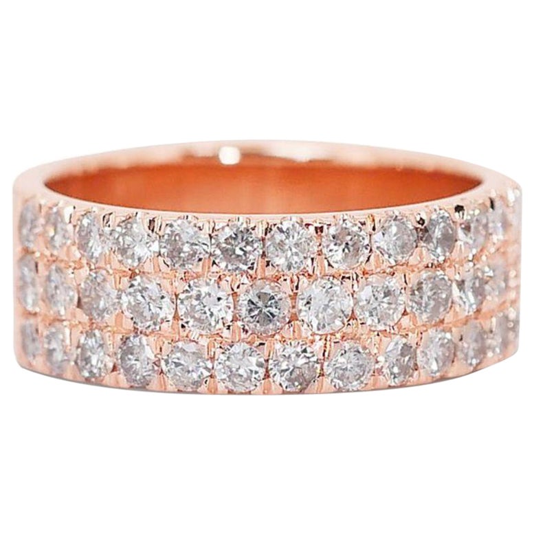 Dazzling 1.58ct Round Brilliant Diamond Ring For Sale