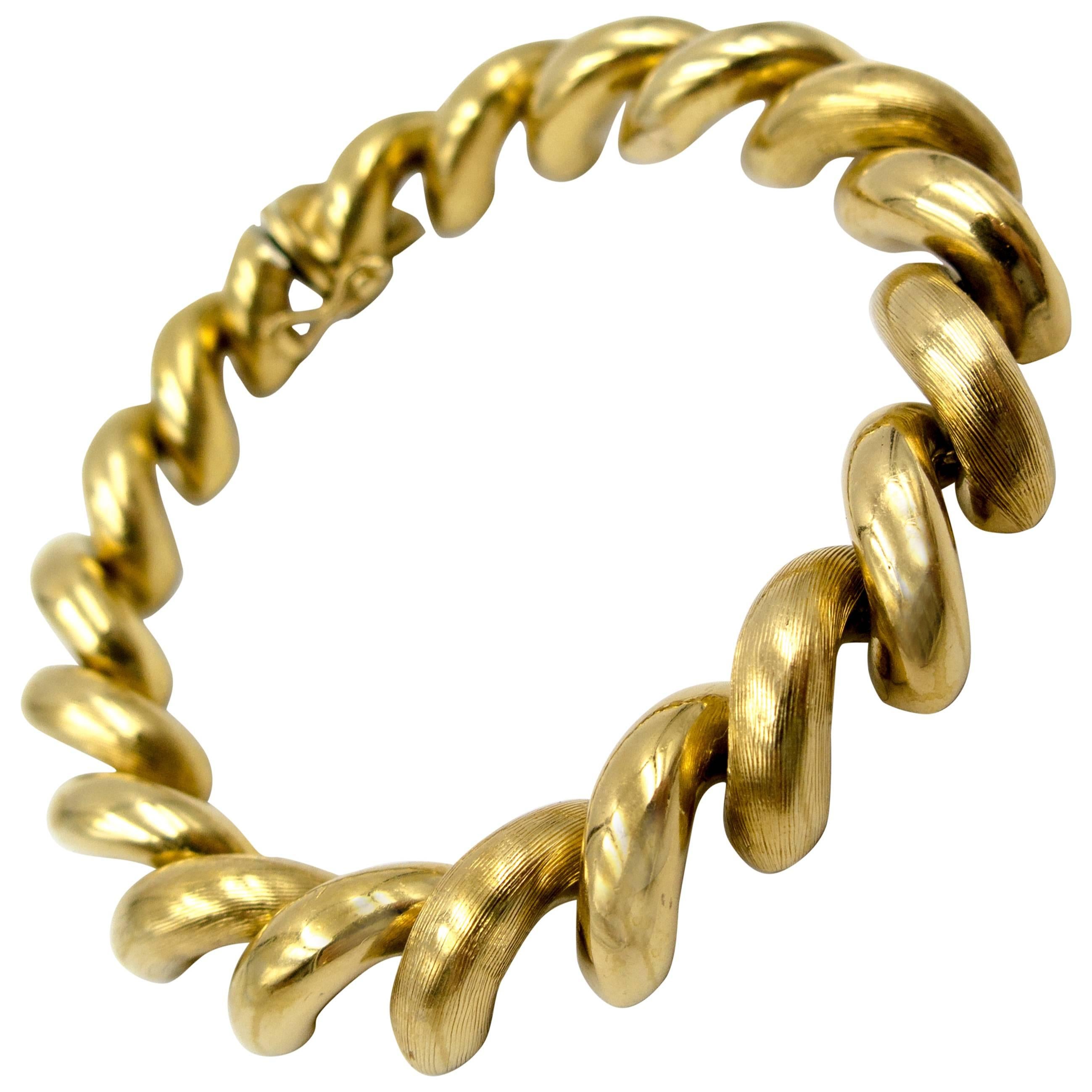  Unoaerre San Marco Gold Bracelet