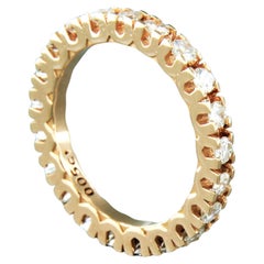 Eternity-Ring mit Diamant 18k Roségold