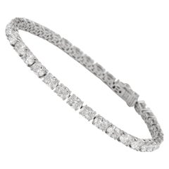 Alexander Beverly Hills 8.49ct East-West Oval Cut Diamond Tennis Bracelet 18k