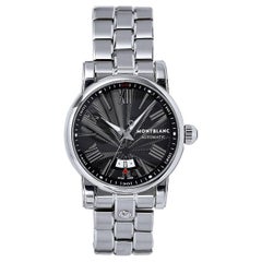 Mont Blanc Stainless Steel Star Collection Automatic Wristwatch