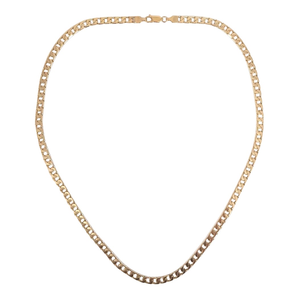 9ct Gelbgold Curb Link Kette